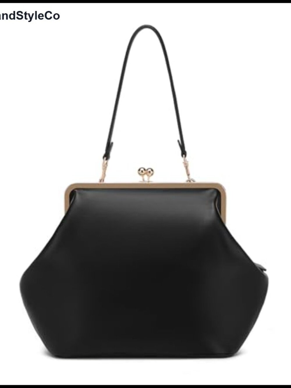 Dreubea Womens Genuine Leather Large Evening Bag Clutch Purse Top Handle